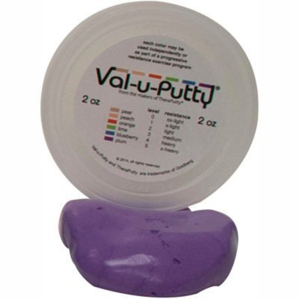Val-u-Putty Exercise Putty, Plum, X-Firm, 2 Ounce
